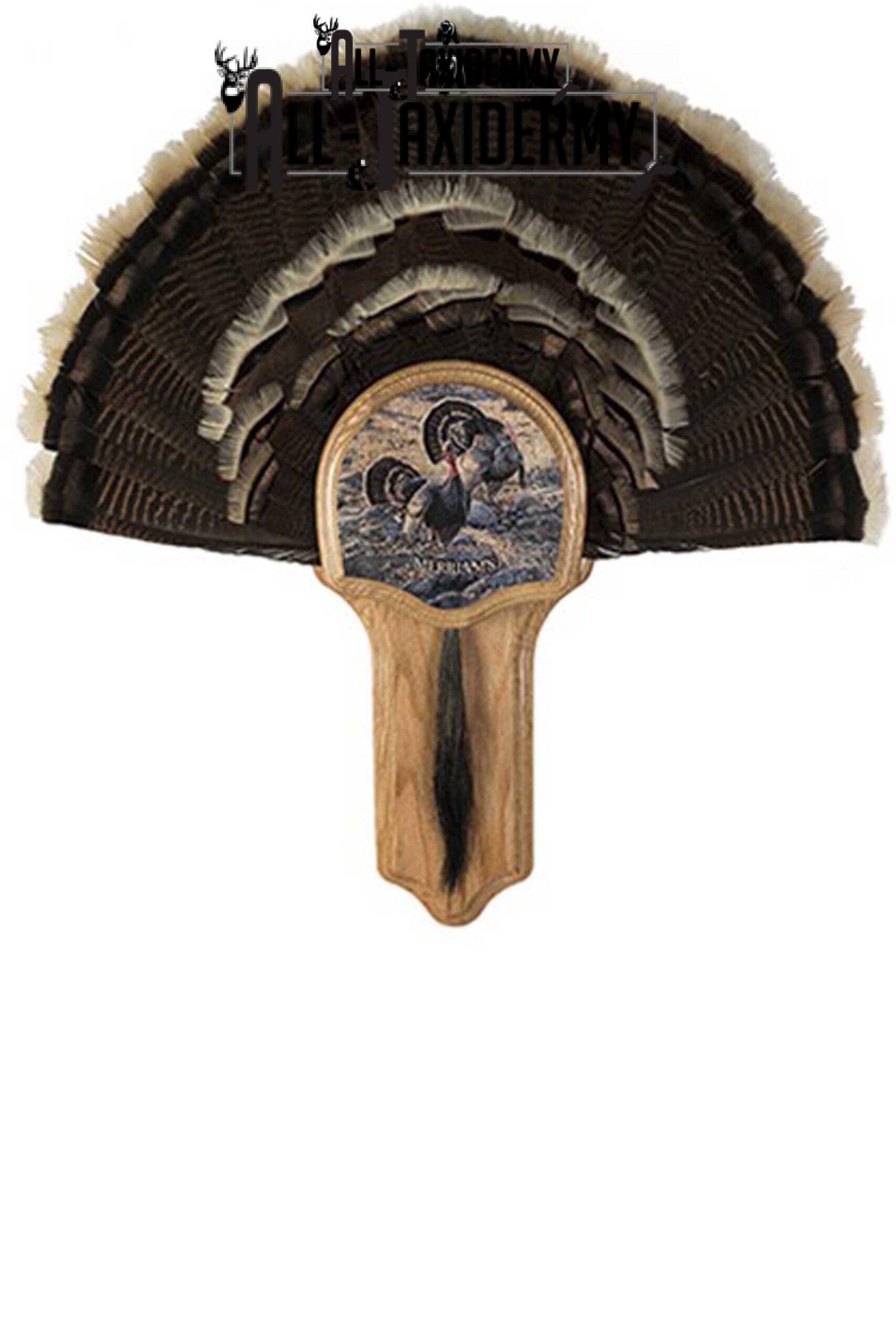 SKU 0142 Deluxe Turkey Display Kit, Oak, Merriam's