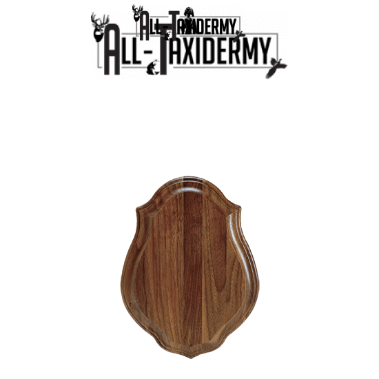 SKU 0130 Walnut Classic Plaque - 9" x 12" - Image 2