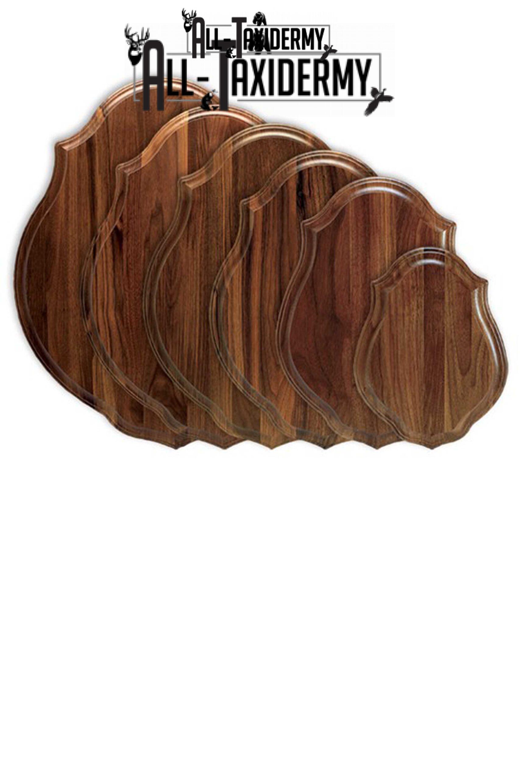 SKU 0130 Walnut Classic Plaque - 9" x 12"