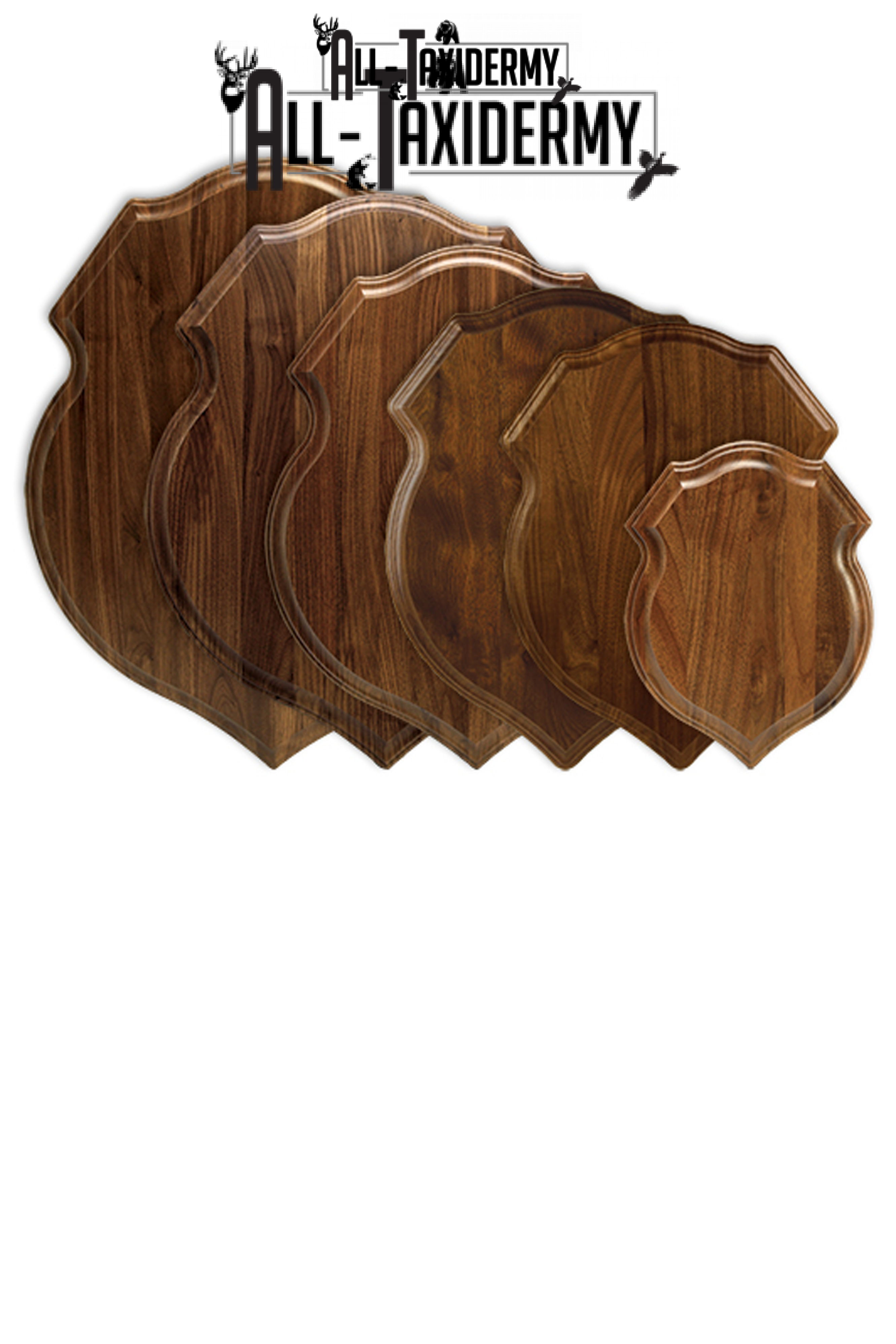 SKU 0127 Walnut Crest Plaque - 9" x 12"