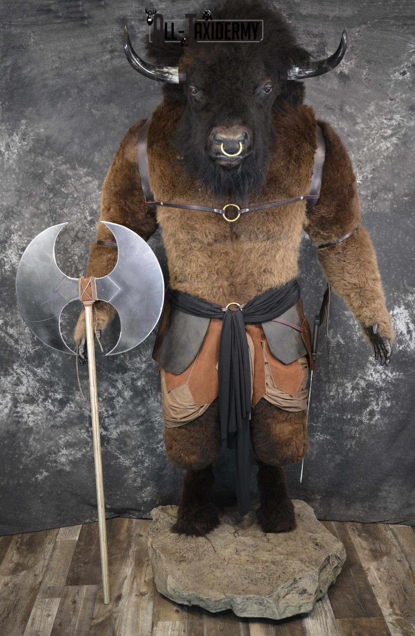 Life Size, 9' Tall Mythological Minotaur SKU 2006 - Image 22