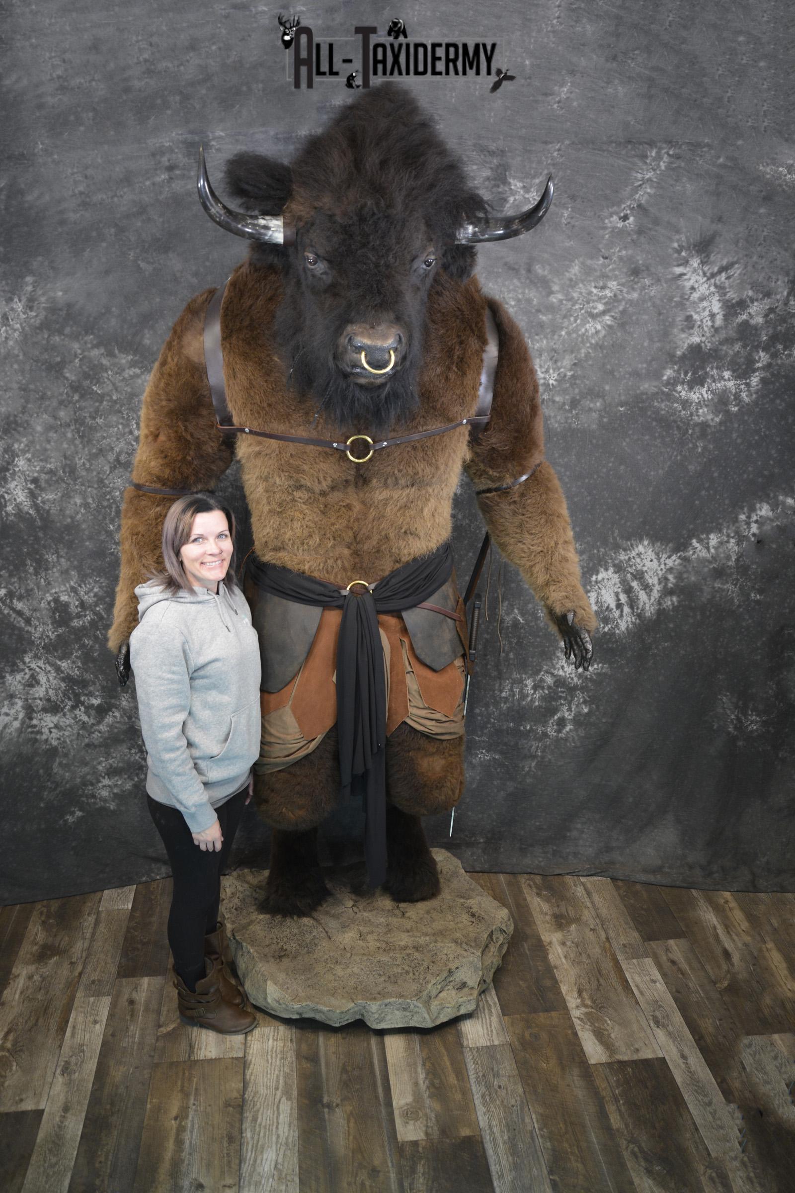 Life Size, 9' Tall Mythological Minotaur SKU 2006 - Image 2