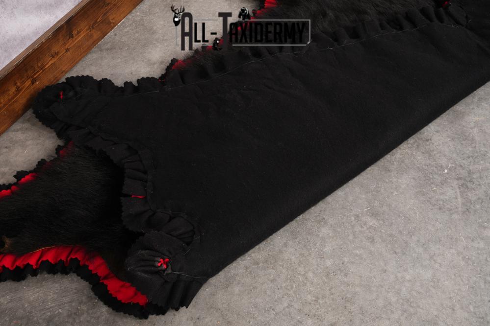Black Bear Taxidermy Rug SKU 2616 - Image 3