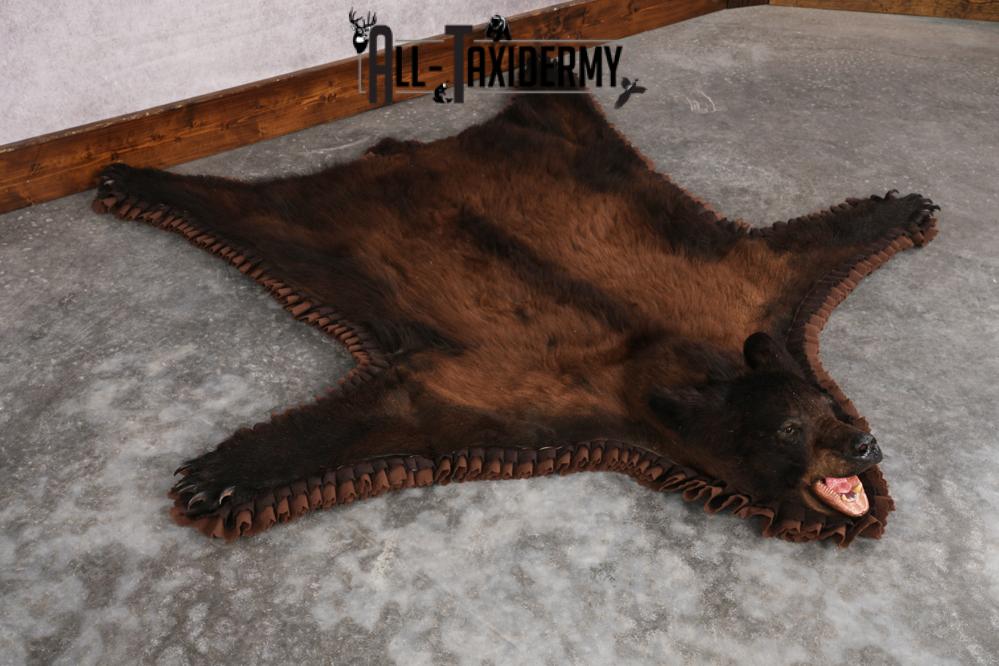 Tri Color Black Bear Rug SKU 2817 - Image 6