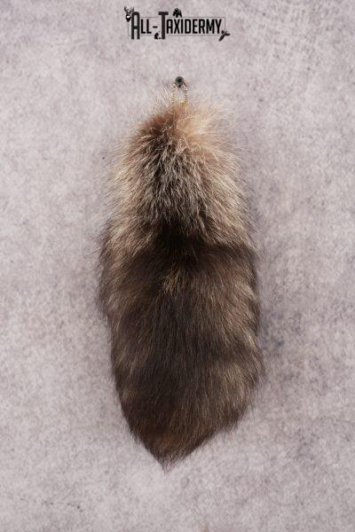 Silver Fox Tail Key Chain SKU 3019