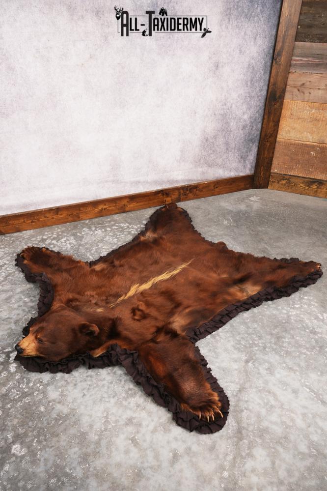 Cinnamon Black Bear Rug SKU 3161