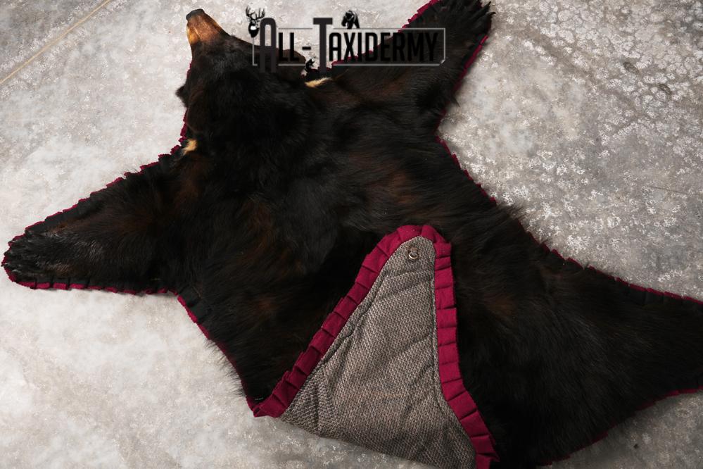 Black Bear Rug SKU 3291 - Image 2