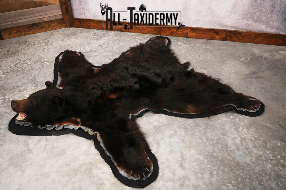 Black Bear Rug SKU 3289 - Image 6