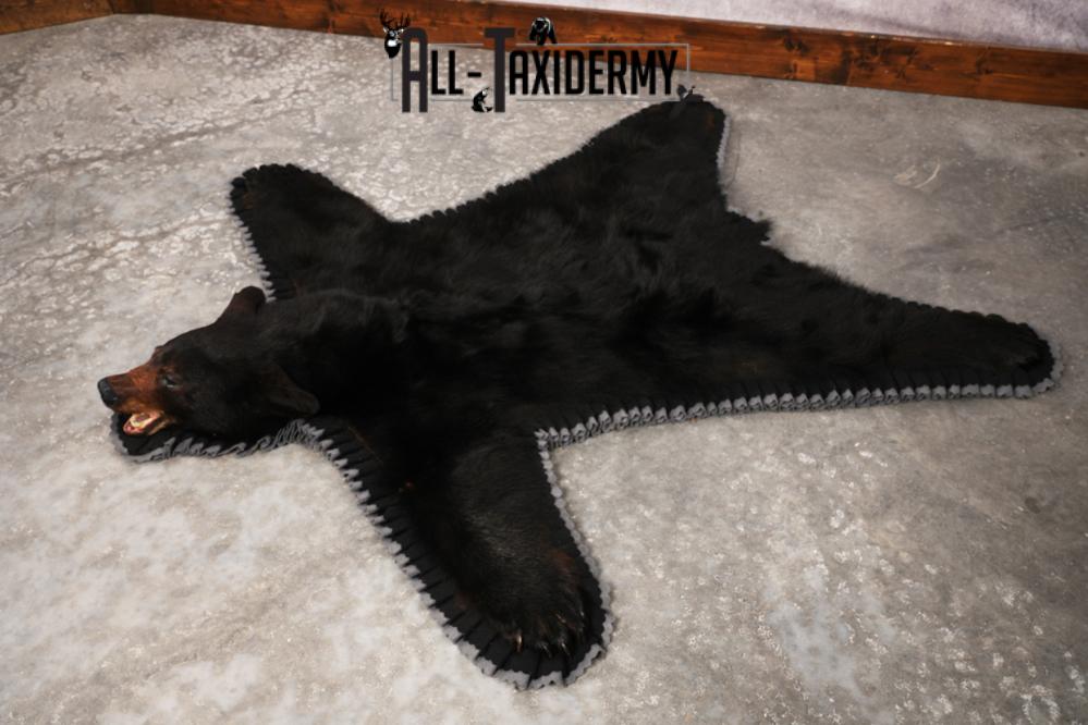 Black Bear Rug SKU 3290 - Image 6